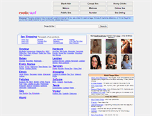 Tablet Screenshot of eroticsurf.com